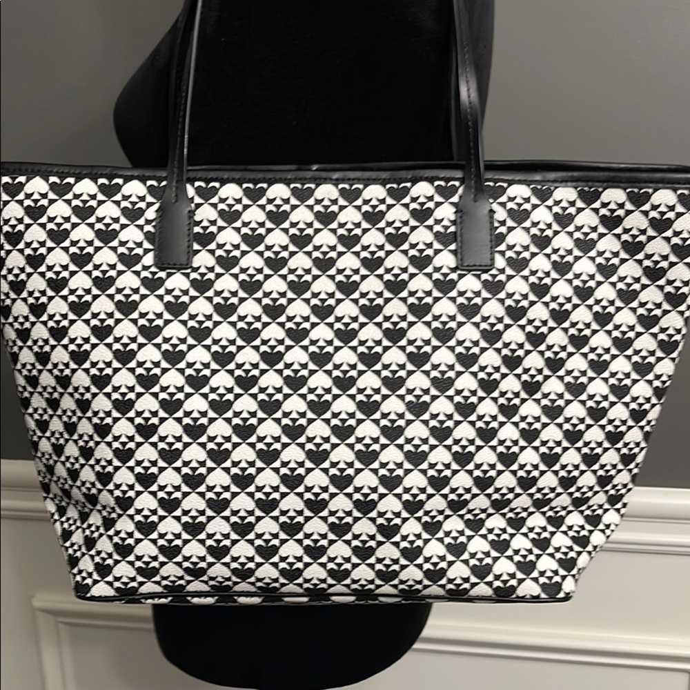 Kate Spade Black and White Tote Bag - Picture 6 of 13